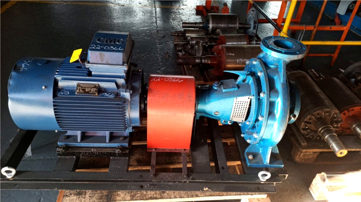 Motor and Pump Skid - DK Precision Dynamics